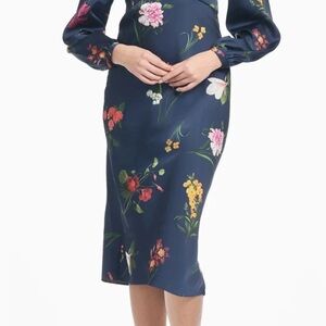 Sachin + Babi Lola Dress with Bishop Sleeves SZ 8